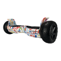 Off Road Hoverboard 8,5 inch Graffiti Wit